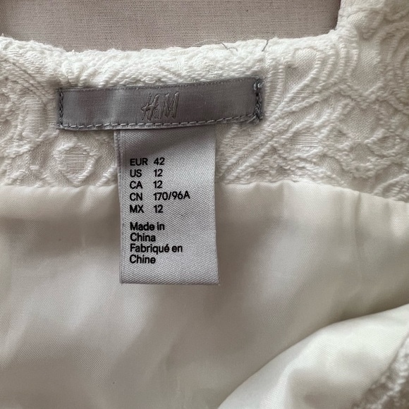 H&M - White Formal Dress - Picture 3 of 4